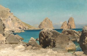 Rocks of the Sirens, Capri, c.1860s